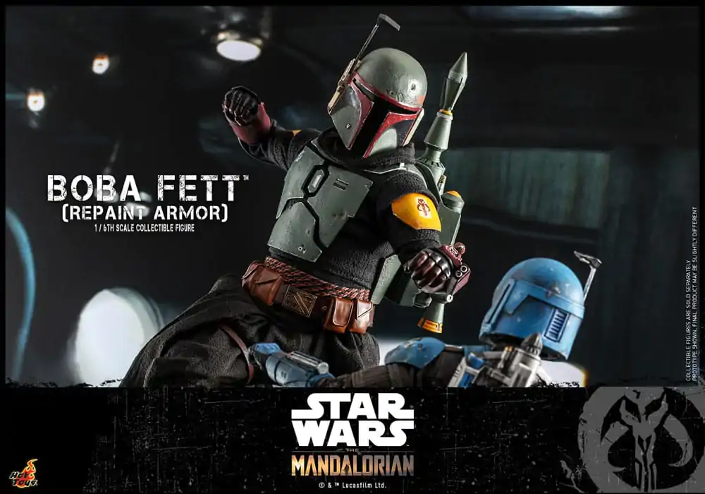 Star Wars: The Mandalorian akcijska figura 1/6 Boba Fett Repaint Armor Special Edition 30 cm fotografija proizvoda