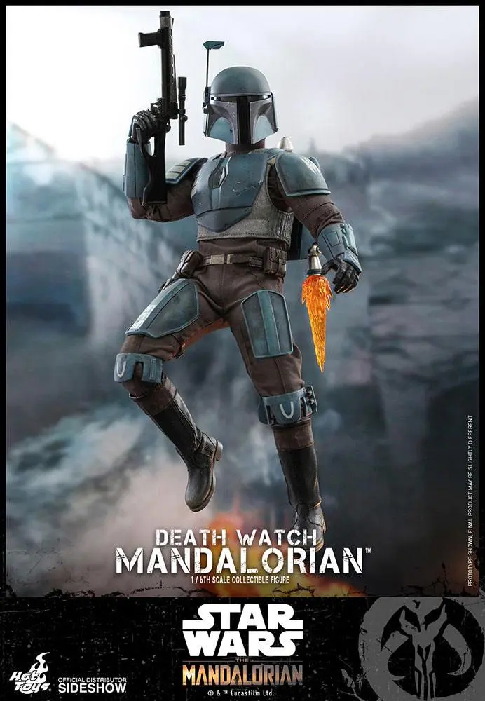 Star Wars The Mandalorian akcijska figura 1/6 Death Watch Mandalorian 30 cm fotografija proizvoda