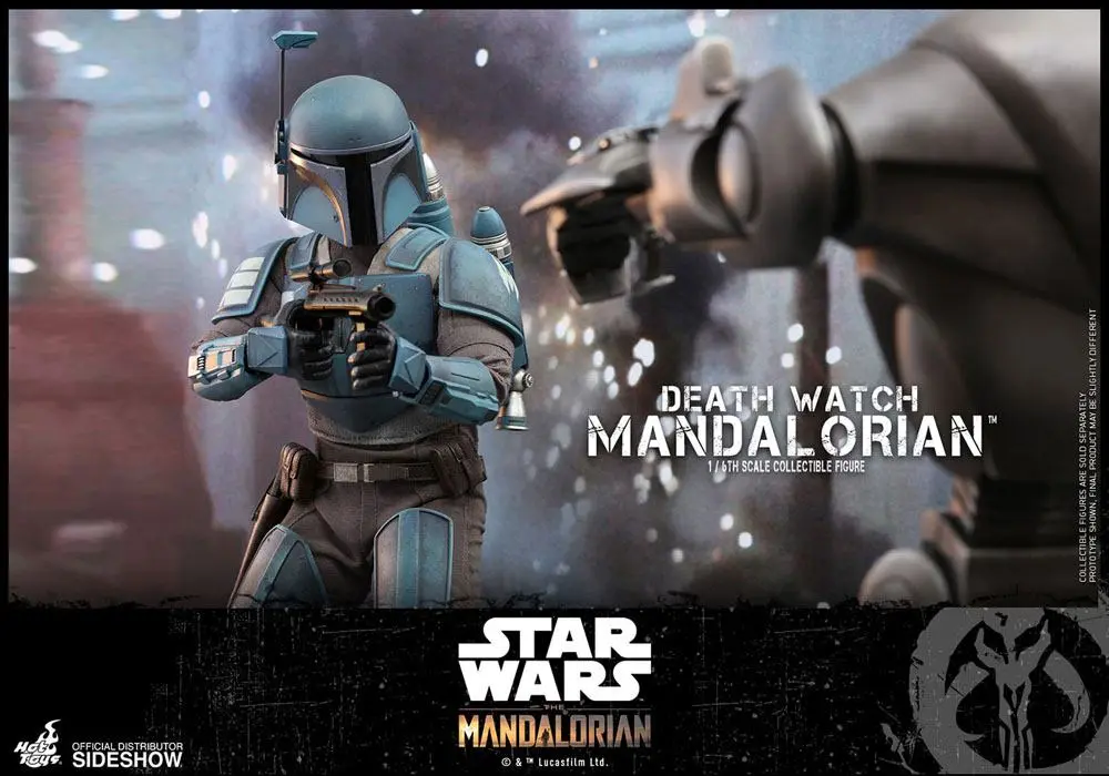 Star Wars The Mandalorian akcijska figura 1/6 Death Watch Mandalorian 30 cm fotografija proizvoda