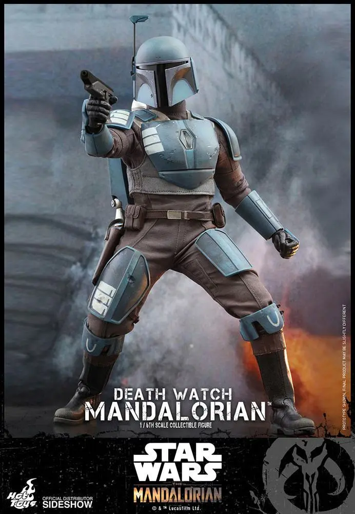 Star Wars The Mandalorian akcijska figura 1/6 Death Watch Mandalorian 30 cm fotografija proizvoda