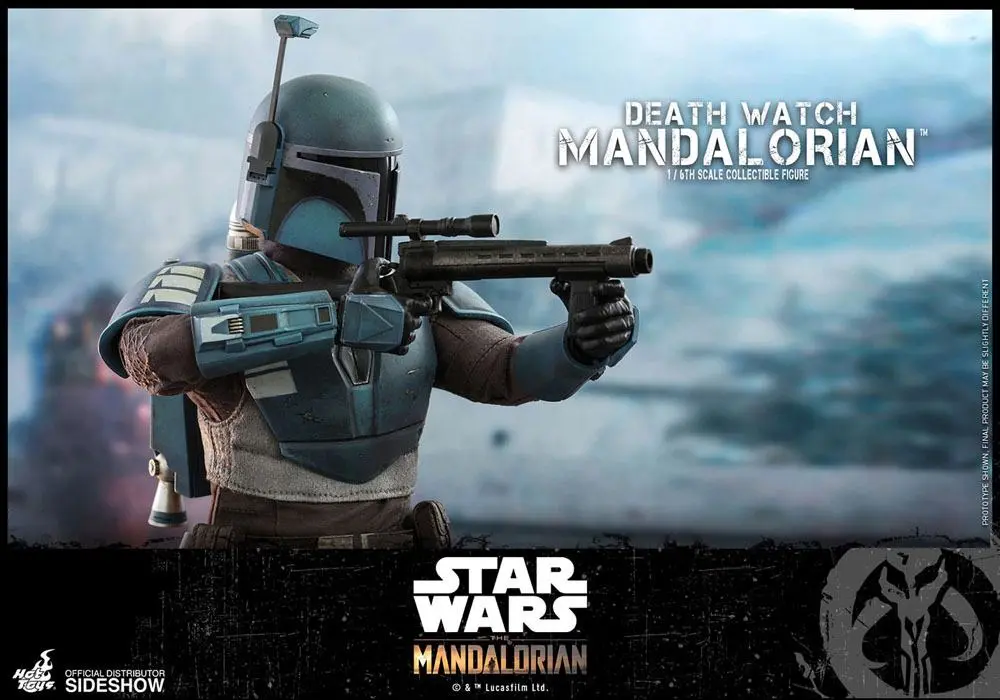 Star Wars The Mandalorian akcijska figura 1/6 Death Watch Mandalorian 30 cm fotografija proizvoda