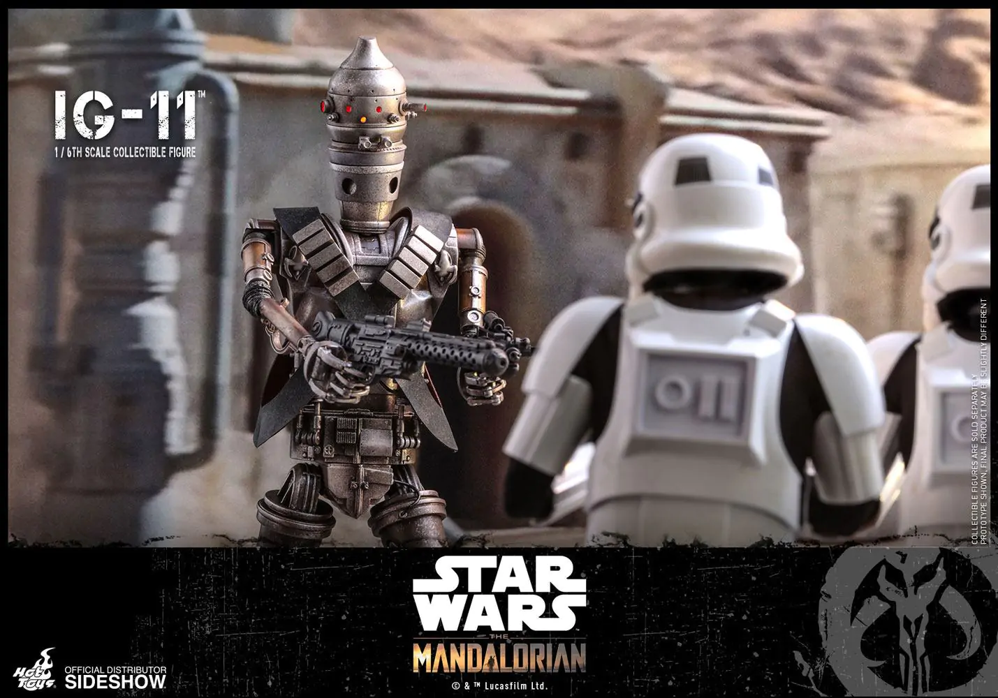 Star Wars The Mandalorian akcijska figura 1/6 IG-11 36 cm fotografija proizvoda