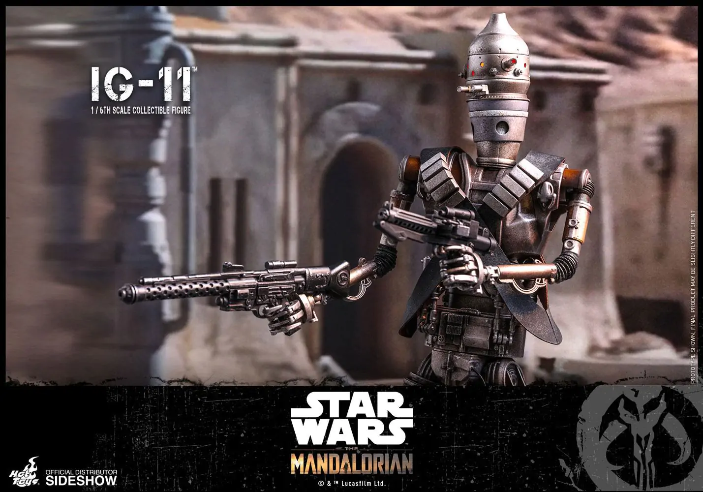 Star Wars The Mandalorian akcijska figura 1/6 IG-11 36 cm fotografija proizvoda