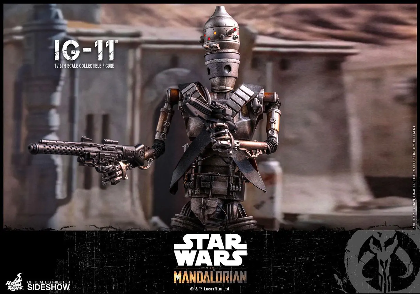 Star Wars The Mandalorian akcijska figura 1/6 IG-11 36 cm fotografija proizvoda