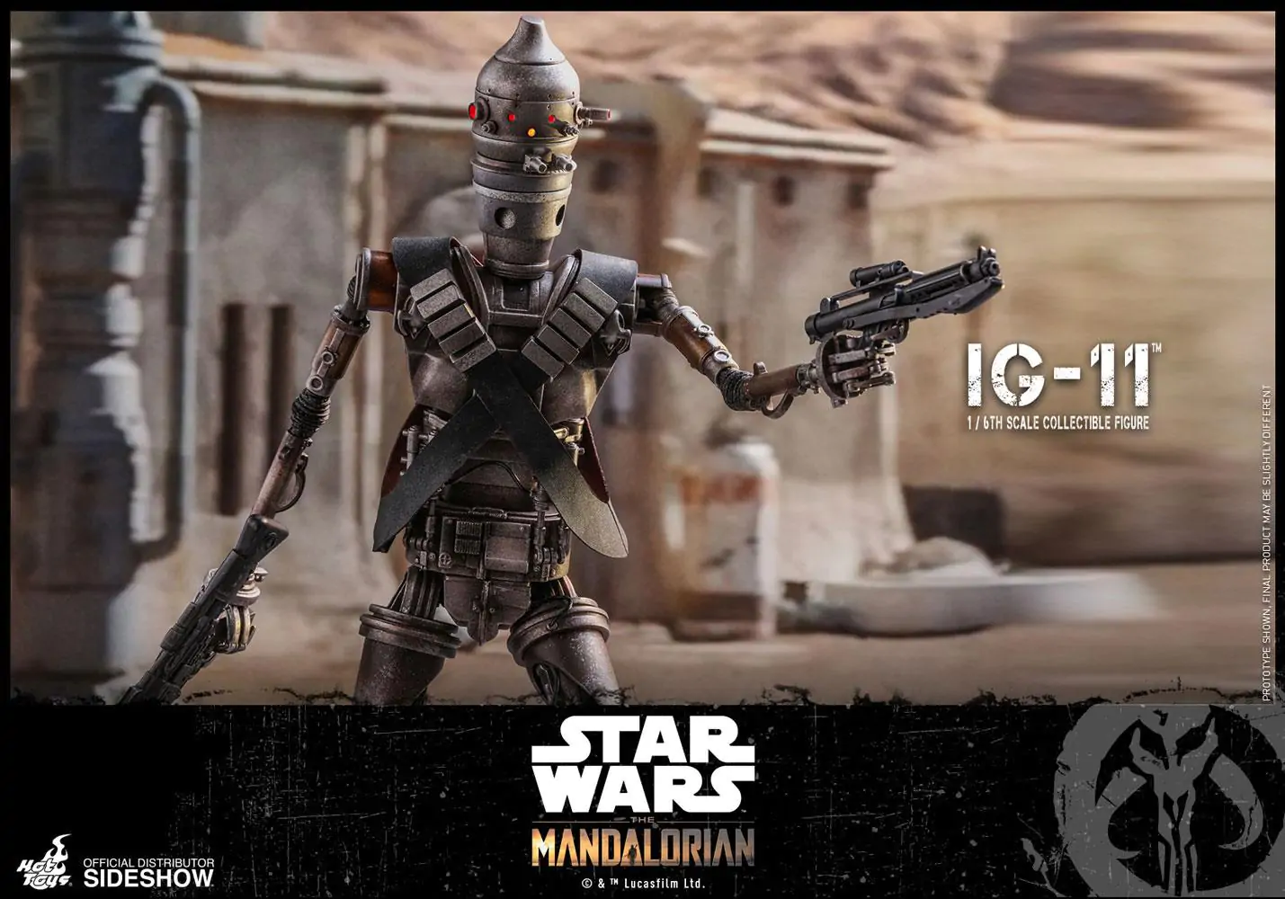 Star Wars The Mandalorian akcijska figura 1/6 IG-11 36 cm fotografija proizvoda