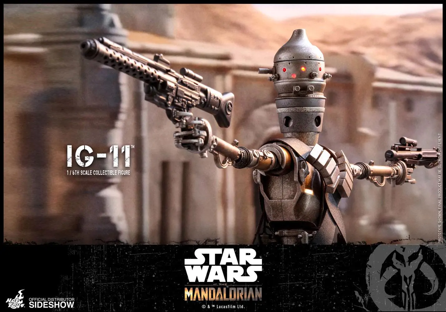 Star Wars The Mandalorian akcijska figura 1/6 IG-11 36 cm fotografija proizvoda