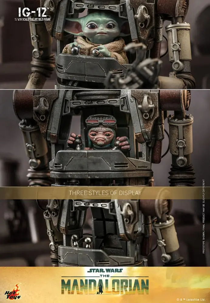 Star Wars: The Mandalorian akcijska figura 1/6 IG-12 36 cm fotografija proizvoda