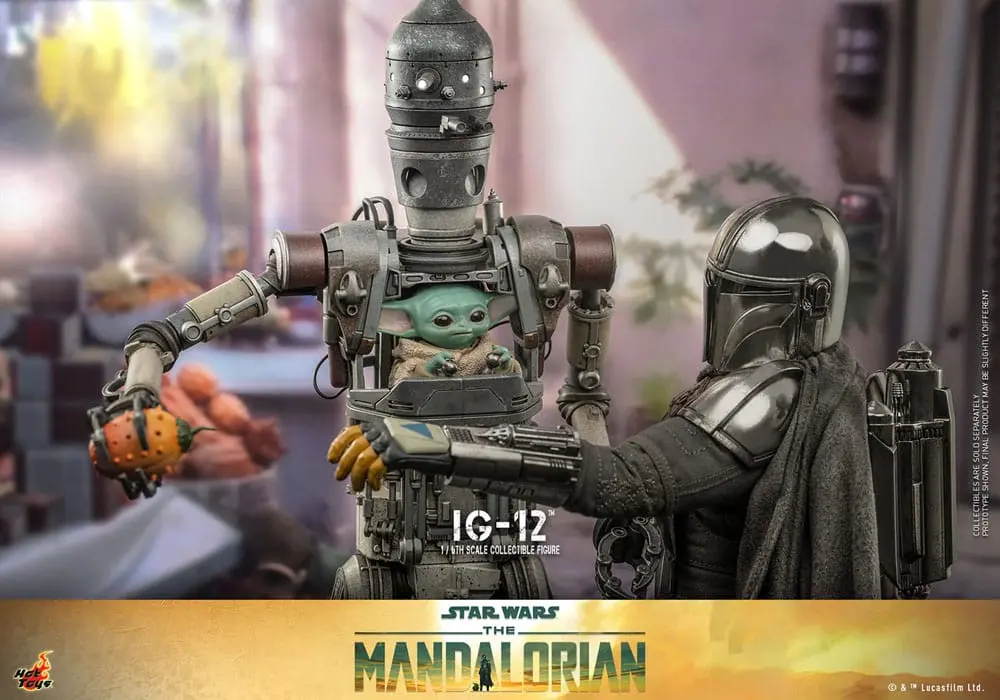 Star Wars: The Mandalorian akcijska figura 1/6 IG-12 36 cm fotografija proizvoda