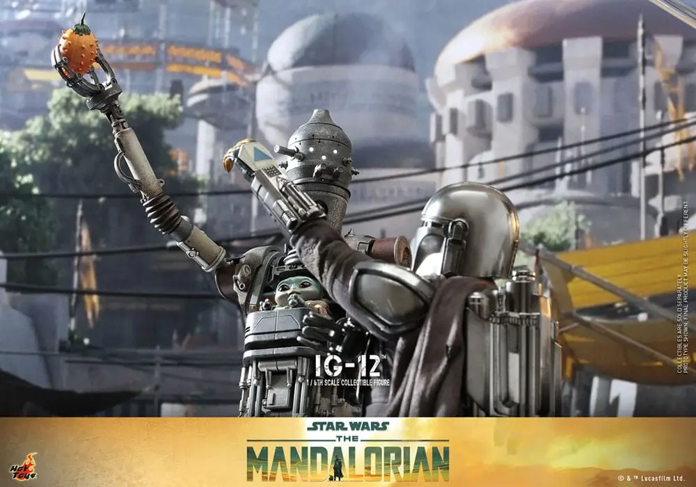 Star Wars: The Mandalorian akcijska figura 1/6 IG-12 36 cm fotografija proizvoda