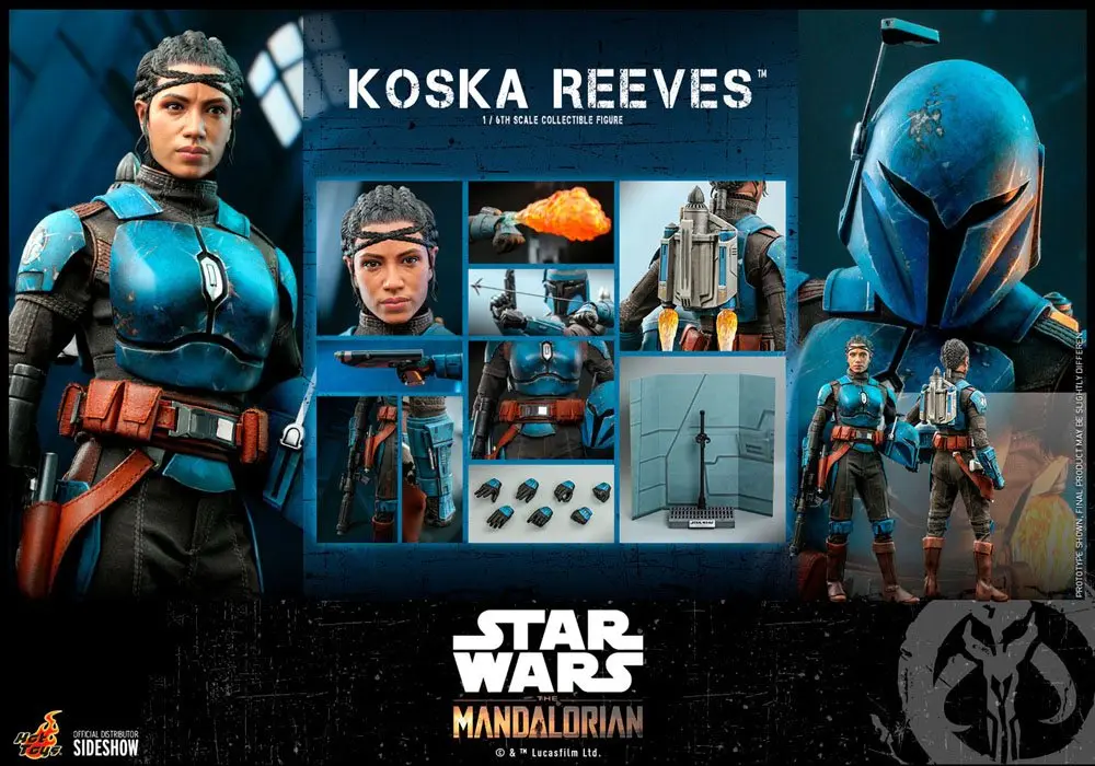 Star Wars The Mandalorian akcijska figura 1/6 Koska Reeves 28 cm fotografija proizvoda