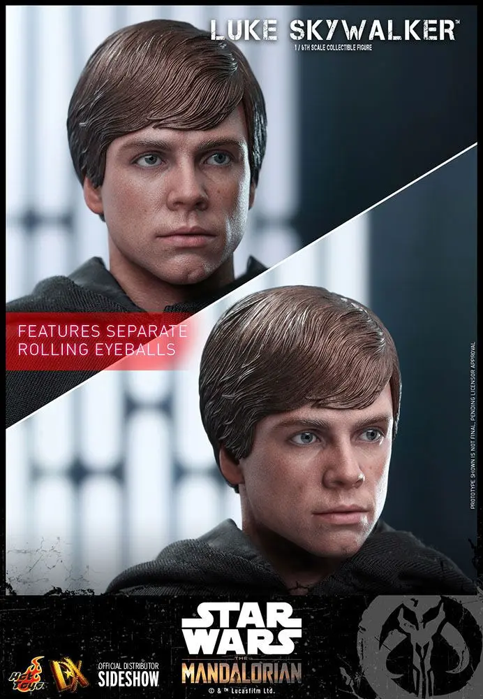 Star Wars The Mandalorian akcijska figura 1/6 Luke Skywalker 30 cm fotografija proizvoda