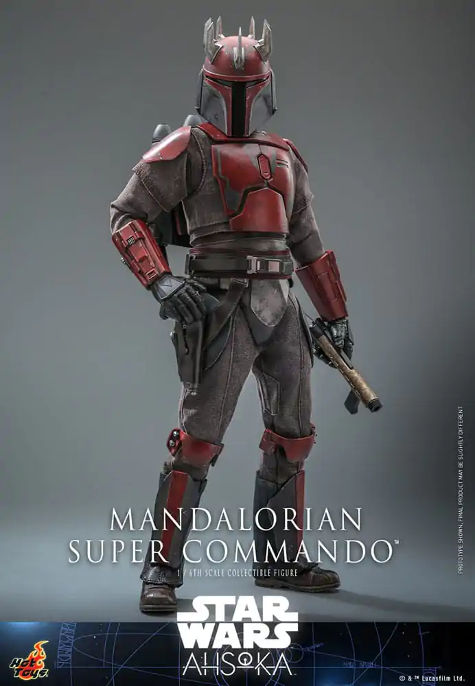 Star Wars: The Mandalorian akcijska figura 1/6 Mandalorian Super Commando 31 cm fotografija proizvoda