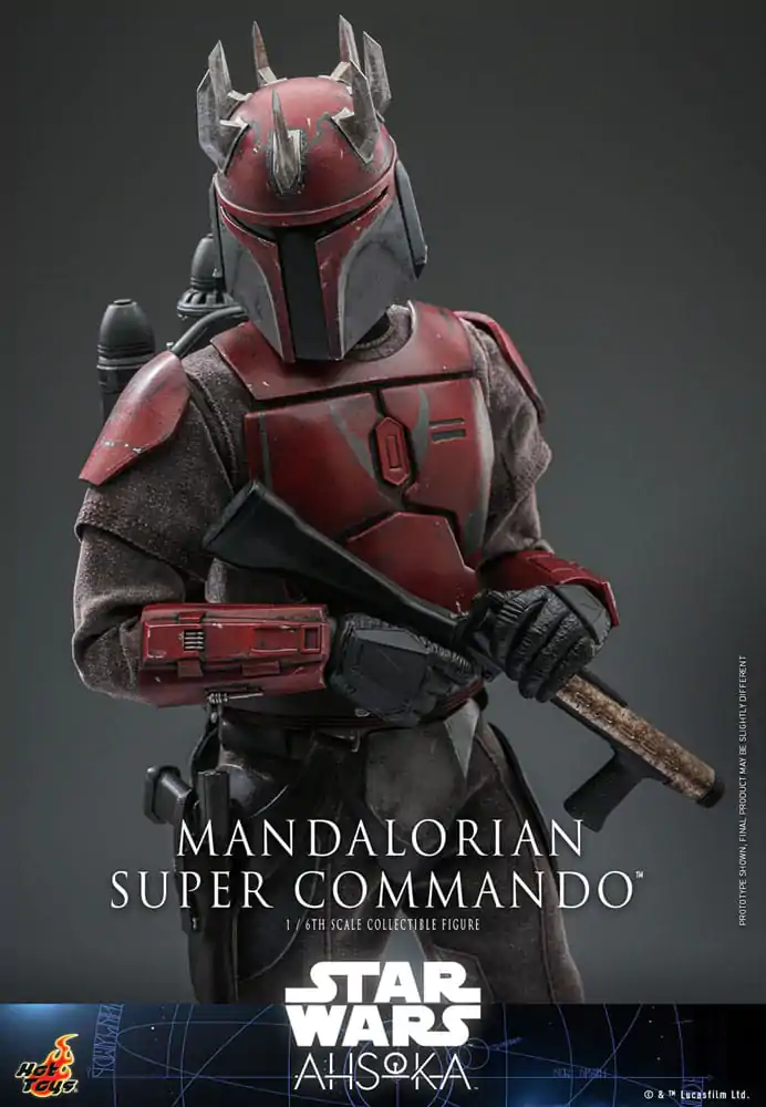 Star Wars: The Mandalorian akcijska figura 1/6 Mandalorian Super Commando 31 cm fotografija proizvoda