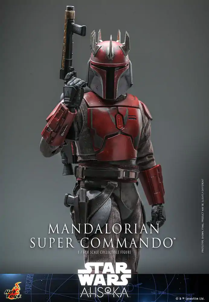 Star Wars: The Mandalorian akcijska figura 1/6 Mandalorian Super Commando 31 cm fotografija proizvoda