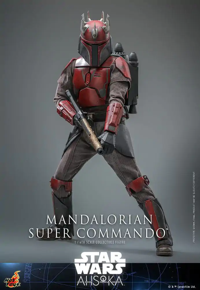 Star Wars: The Mandalorian akcijska figura 1/6 Mandalorian Super Commando 31 cm fotografija proizvoda