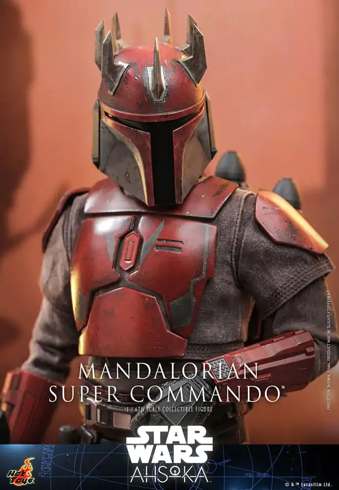 Star Wars: The Mandalorian akcijska figura 1/6 Mandalorian Super Commando 31 cm fotografija proizvoda