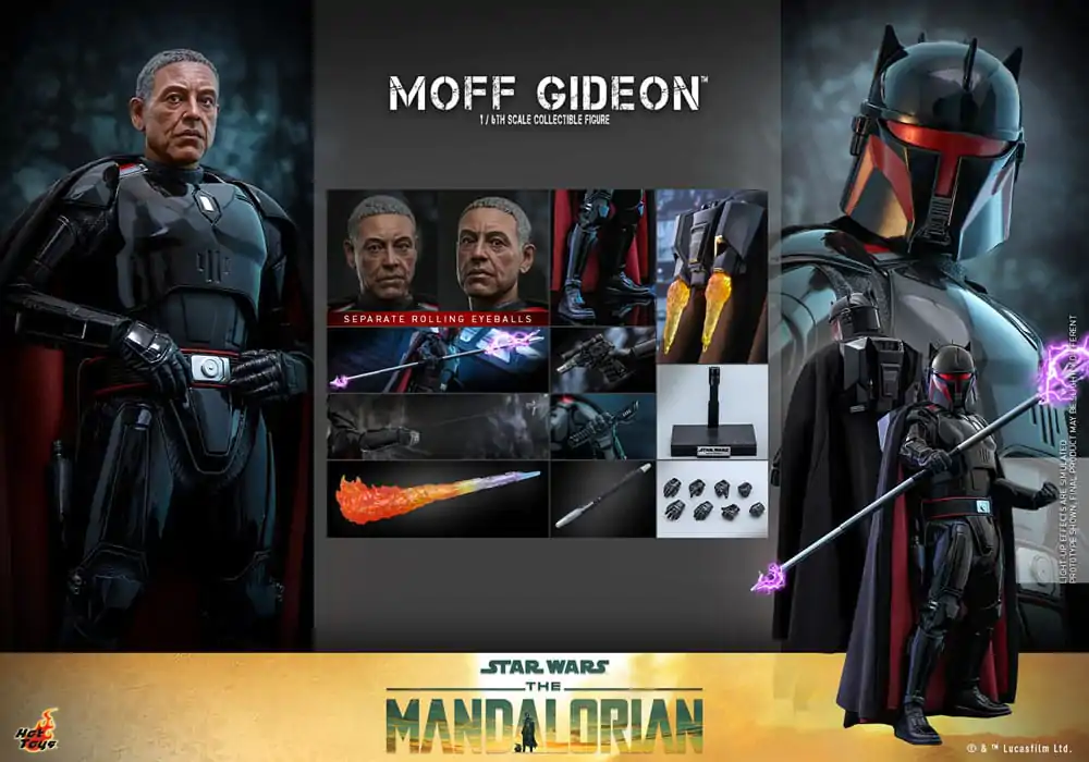 Star Wars: The Mandalorian Action Figure 1/6 Moff Gideon 29 cm Akcijska figura fotografija proizvoda