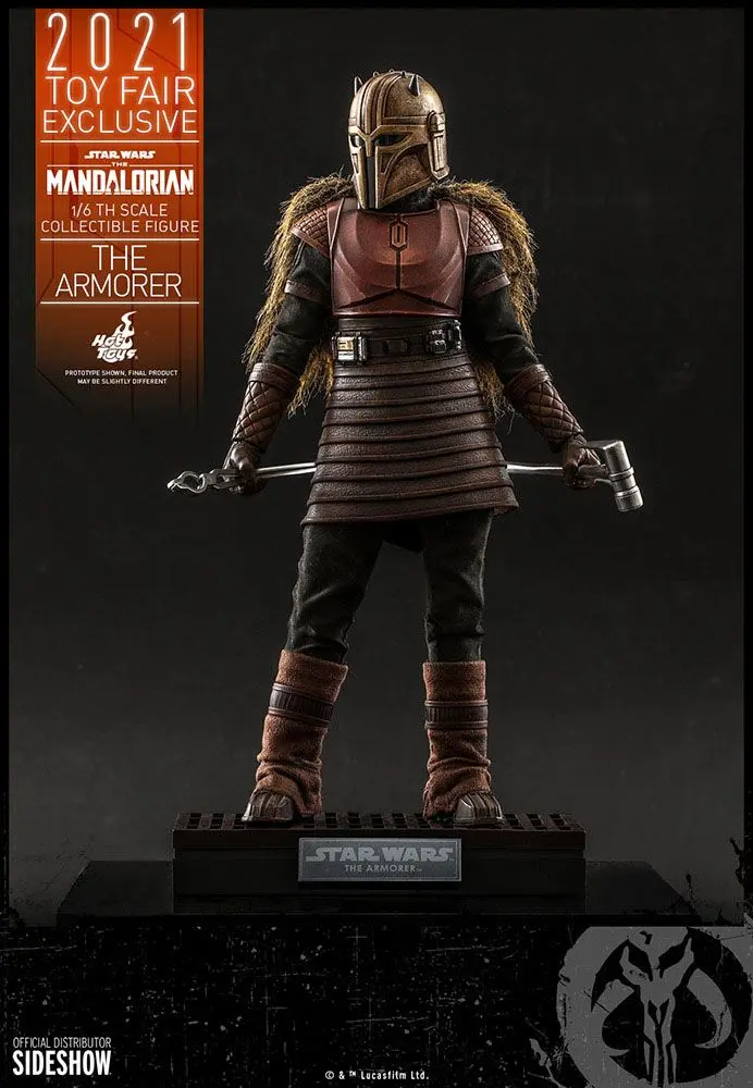 Star Wars The Mandalorian akcijska figura 1/6 The Armorer 2021 Toy Fair Exclusive 29 cm fotografija proizvoda