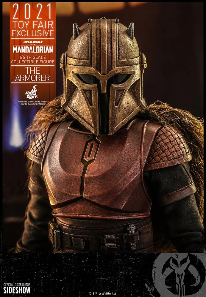 Star Wars The Mandalorian akcijska figura 1/6 The Armorer 2021 Toy Fair Exclusive 29 cm fotografija proizvoda