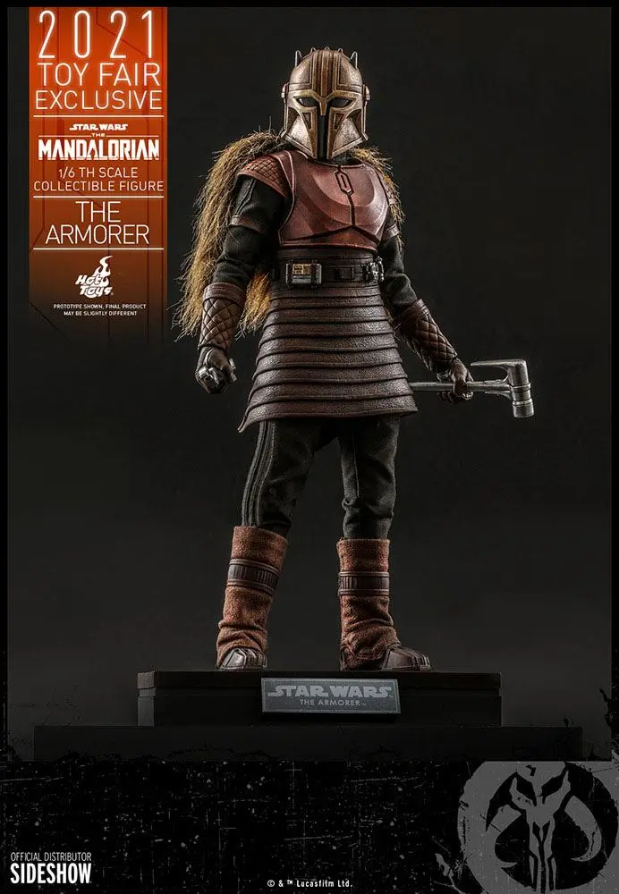 Star Wars The Mandalorian akcijska figura 1/6 The Armorer 2021 Toy Fair Exclusive 29 cm fotografija proizvoda