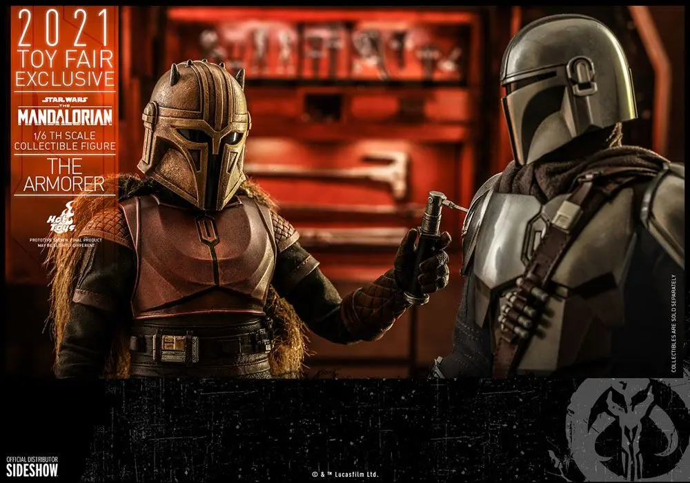 Star Wars The Mandalorian akcijska figura 1/6 The Armorer 2021 Toy Fair Exclusive 29 cm fotografija proizvoda