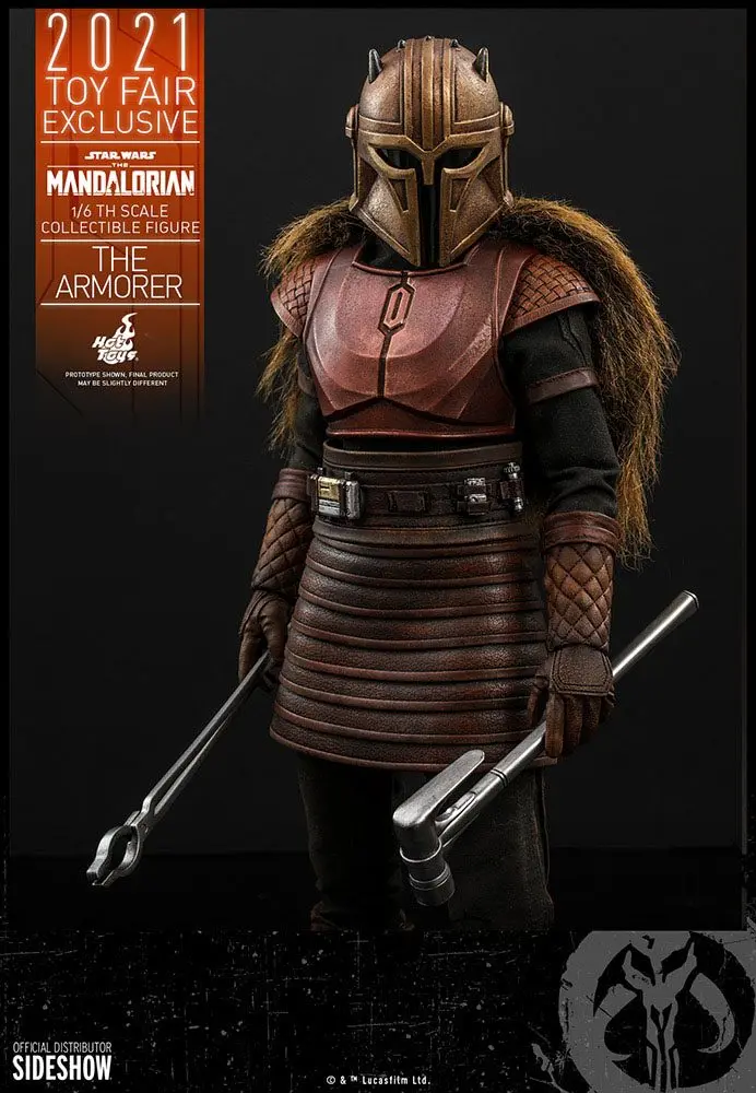 Star Wars The Mandalorian akcijska figura 1/6 The Armorer 2021 Toy Fair Exclusive 29 cm fotografija proizvoda