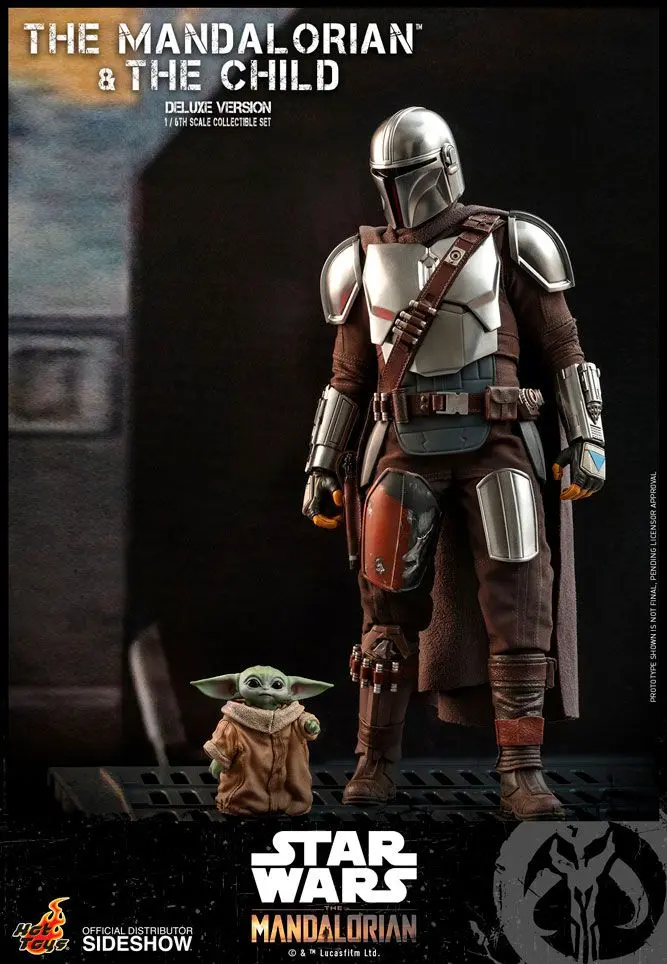 Star Wars The Mandalorian akcijska figura set od 2 komada 1/6 The Mandalorian & The Child Deluxe 30 cm fotografija proizvoda