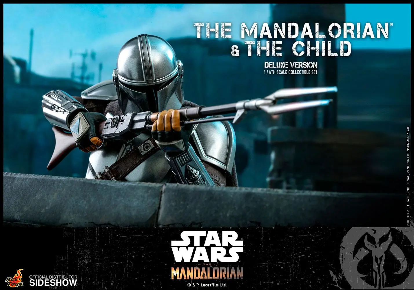 Star Wars The Mandalorian akcijska figura set od 2 komada 1/6 The Mandalorian & The Child Deluxe 30 cm fotografija proizvoda