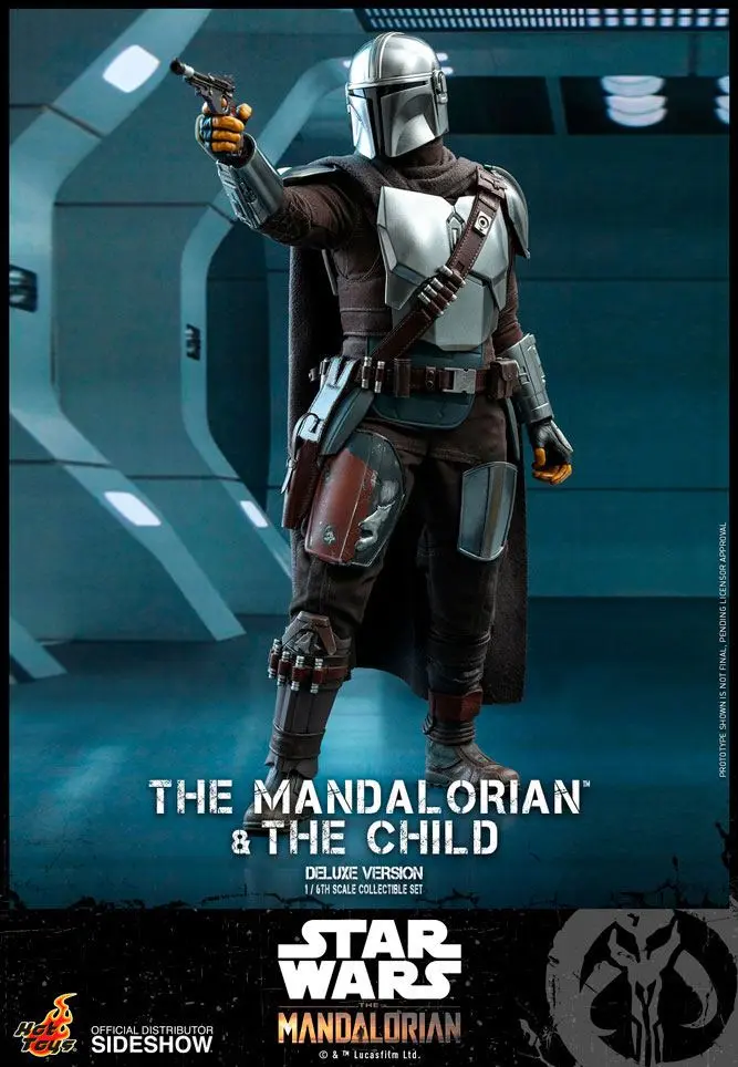 Star Wars The Mandalorian akcijska figura set od 2 komada 1/6 The Mandalorian & The Child Deluxe 30 cm fotografija proizvoda