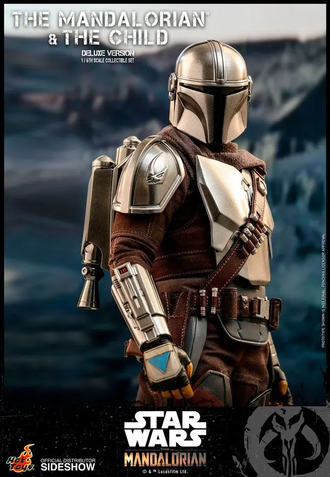 Star Wars The Mandalorian akcijska figura set od 2 komada 1/6 The Mandalorian & The Child Deluxe 30 cm fotografija proizvoda