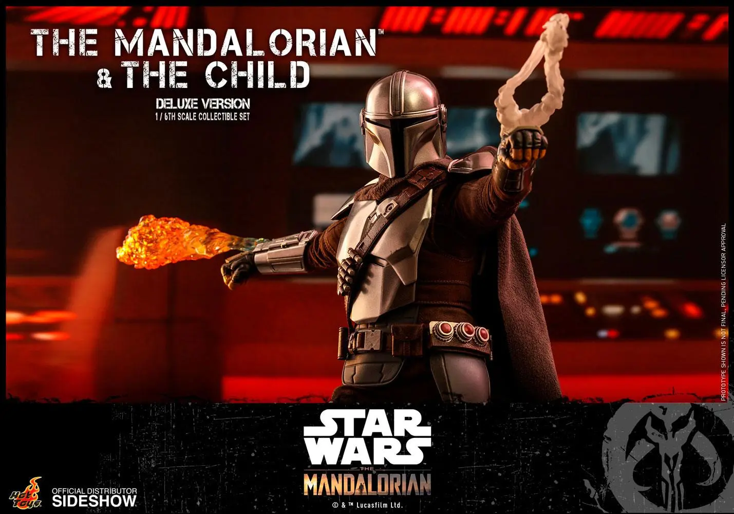 Star Wars The Mandalorian akcijska figura set od 2 komada 1/6 The Mandalorian & The Child Deluxe 30 cm fotografija proizvoda