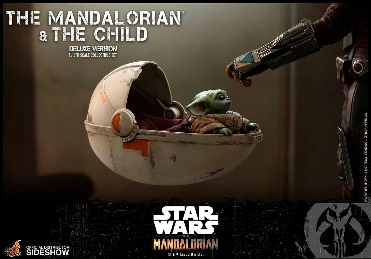 Star Wars The Mandalorian akcijska figura set od 2 komada 1/6 The Mandalorian & The Child Deluxe 30 cm fotografija proizvoda
