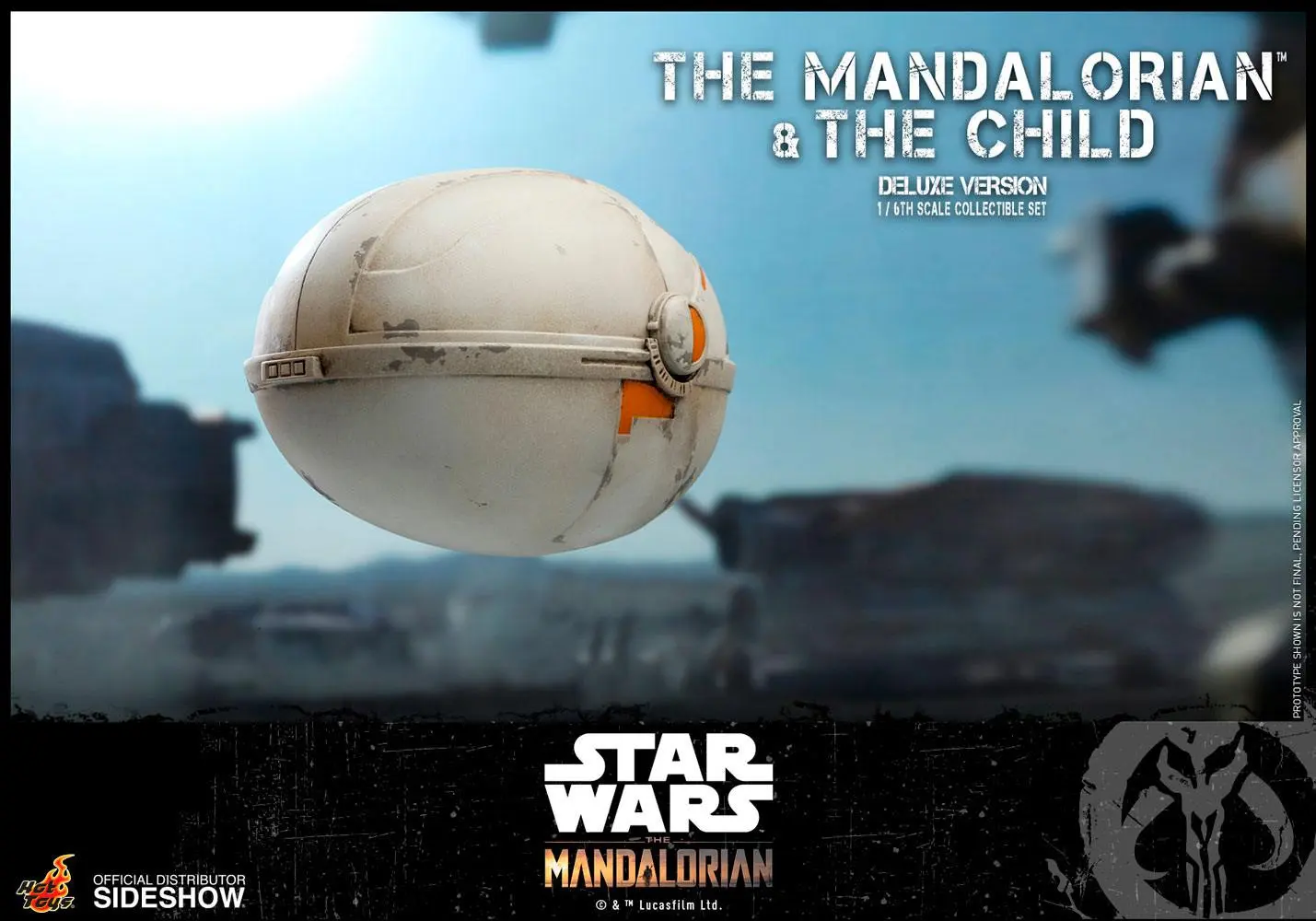 Star Wars The Mandalorian akcijska figura set od 2 komada 1/6 The Mandalorian & The Child Deluxe 30 cm fotografija proizvoda
