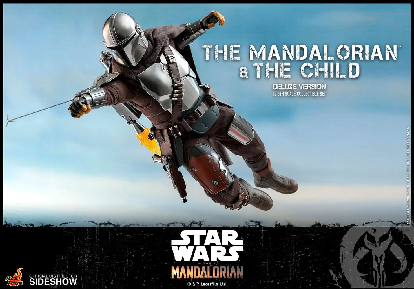 Star Wars The Mandalorian akcijska figura set od 2 komada 1/6 The Mandalorian & The Child Deluxe 30 cm fotografija proizvoda