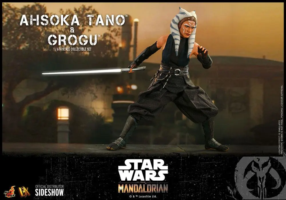 Star Wars The Mandalorian akcijske figure 2-Pack 1/6 Ahsoka Tano & Grogu 29 cm fotografija proizvoda