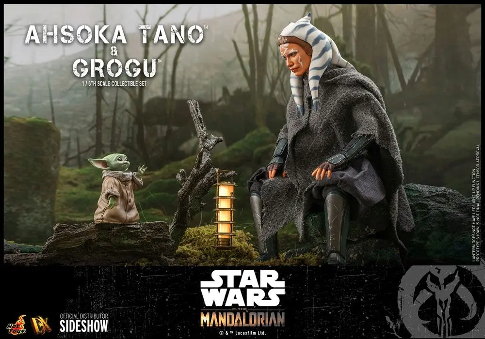 Star Wars The Mandalorian akcijske figure 2-Pack 1/6 Ahsoka Tano & Grogu 29 cm fotografija proizvoda