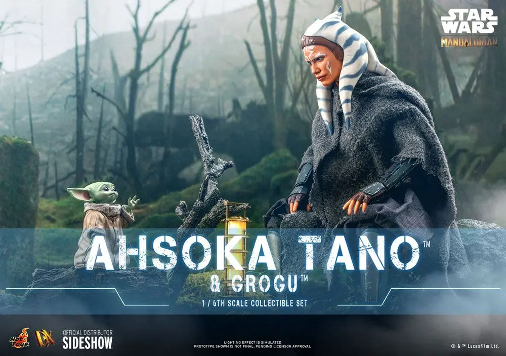 Star Wars The Mandalorian akcijske figure 2-Pack 1/6 Ahsoka Tano & Grogu 29 cm fotografija proizvoda