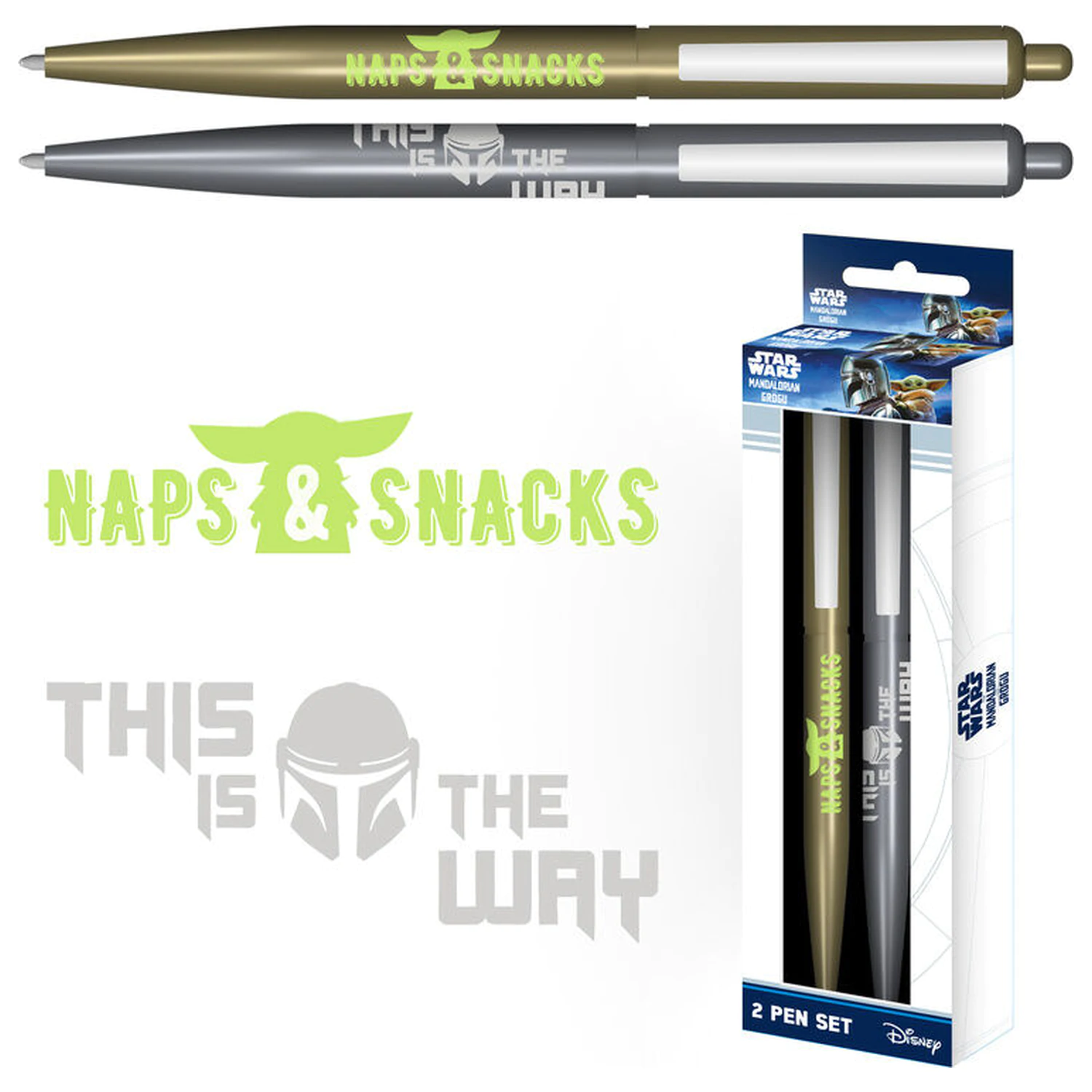 Star Wars The Mandalorian set 2 olovke fotografija proizvoda