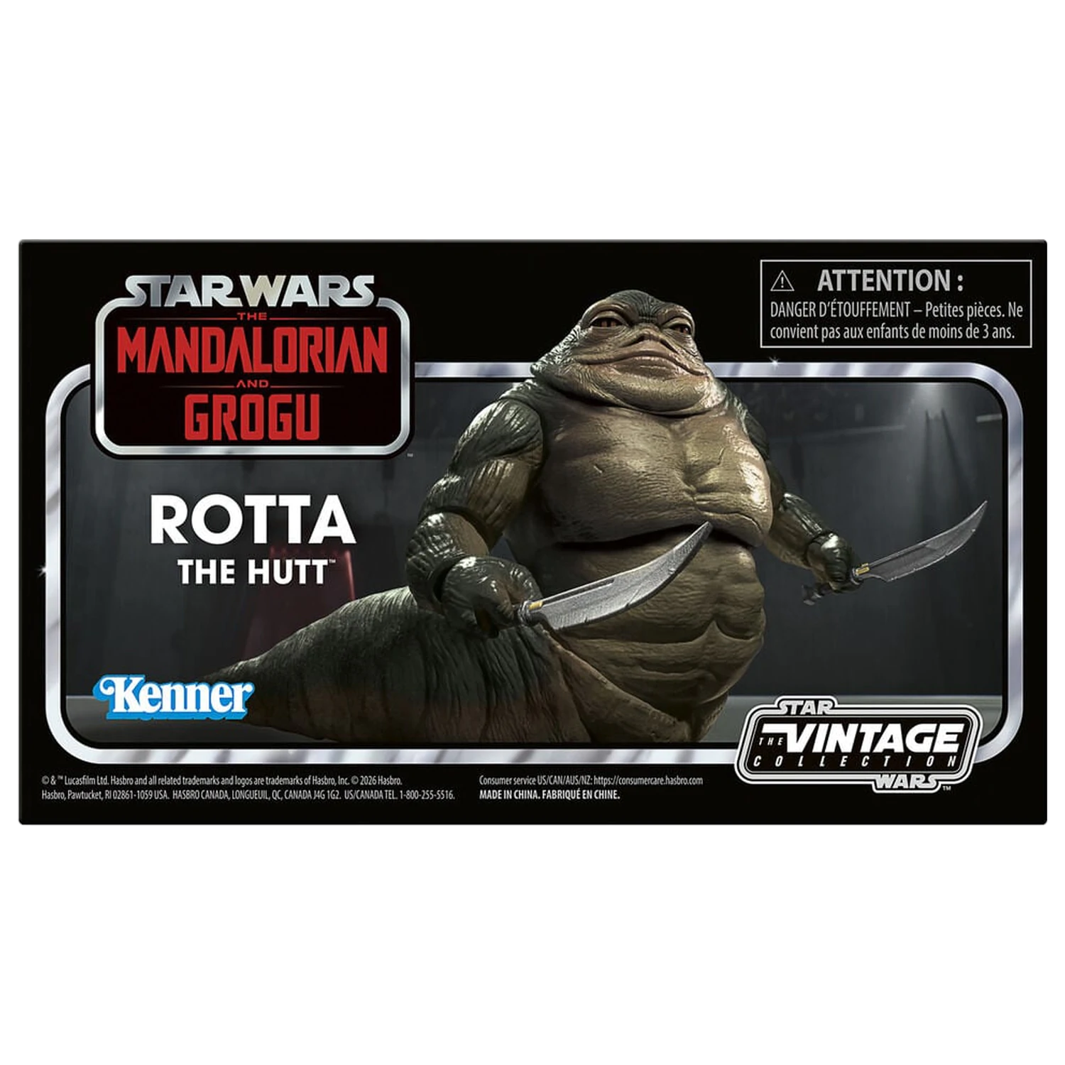 Star Wars The Mandalorian and Grog Rotta The Hutt figura 9,5cm fotografija proizvoda