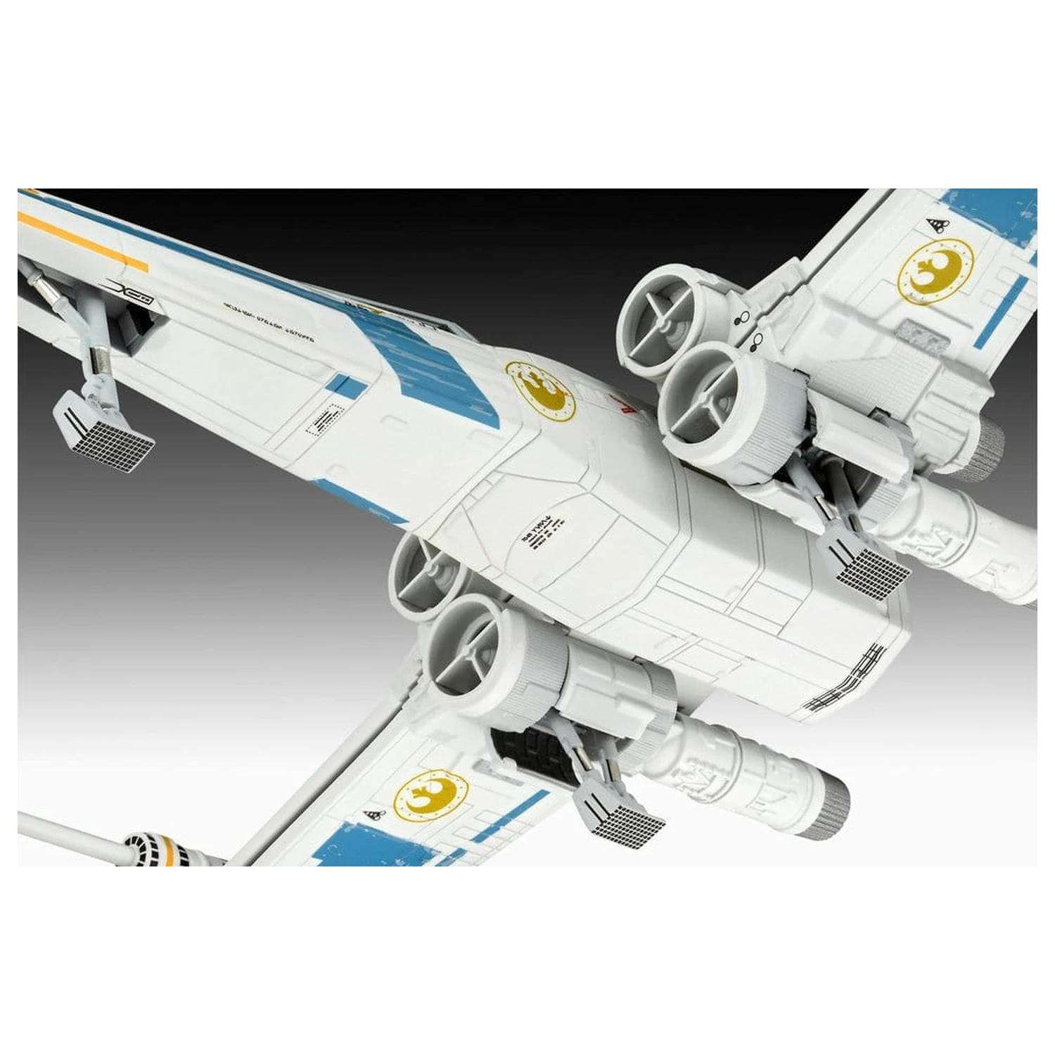 Star Wars The Mandalorian and Grogu Revell komplet modela 1/57 New Republic X-Wing Fighter 22 cm fotografija proizvoda