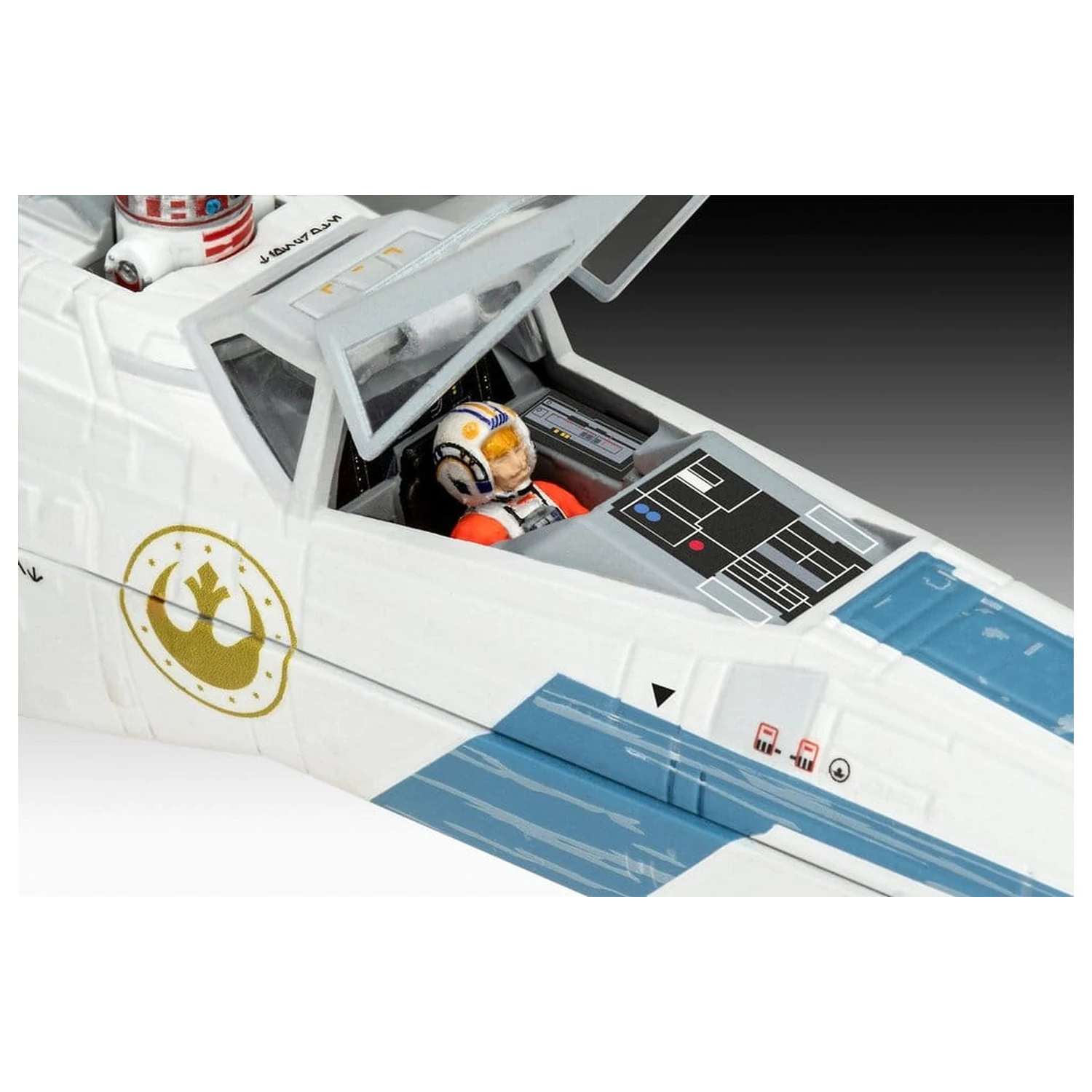 Star Wars The Mandalorian and Grogu Revell komplet modela 1/57 New Republic X-Wing Fighter 22 cm fotografija proizvoda