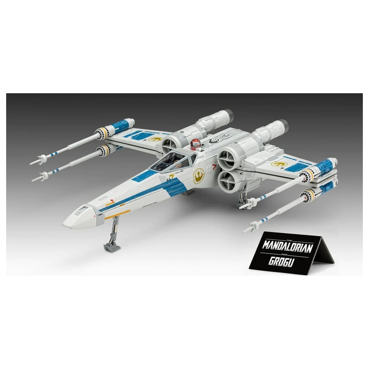 Star Wars The Mandalorian and Grogu Revell komplet modela 1/57 New Republic X-Wing Fighter 22 cm fotografija proizvoda