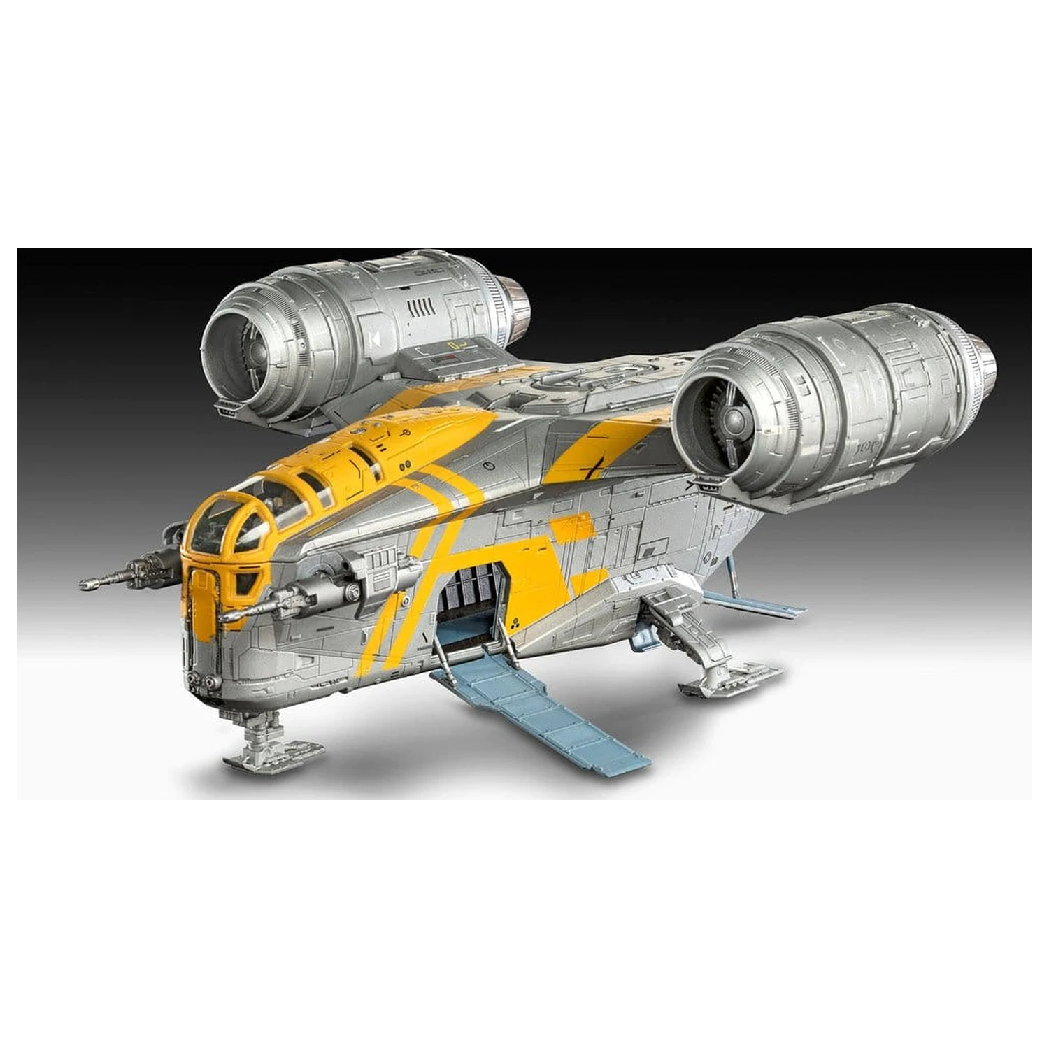 Star Wars The Mandalorian and Grogu Revell Model Komplet 1/72 Razor Crest 34 cm fotografija proizvoda