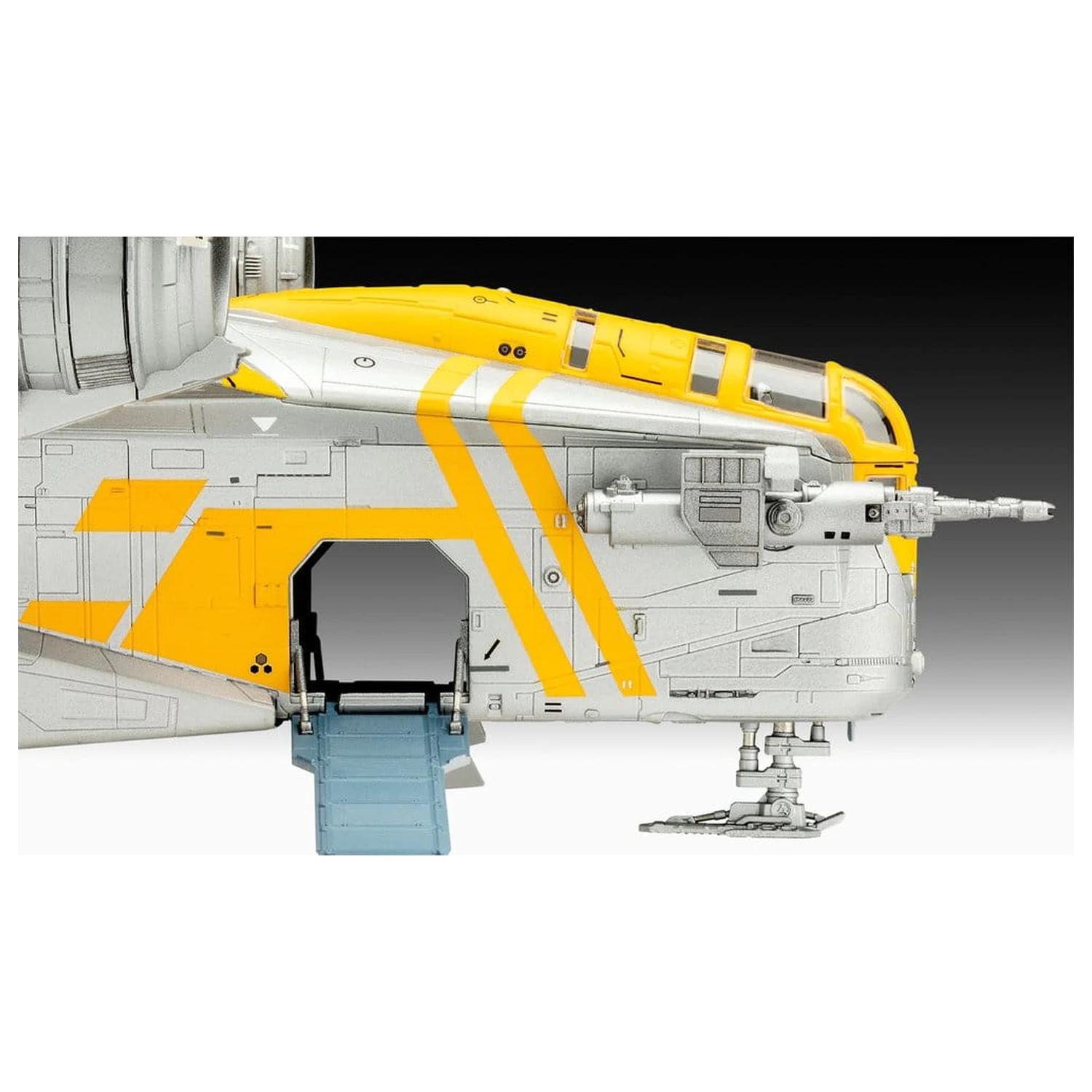 Star Wars The Mandalorian and Grogu Revell Model Komplet 1/72 Razor Crest 34 cm fotografija proizvoda