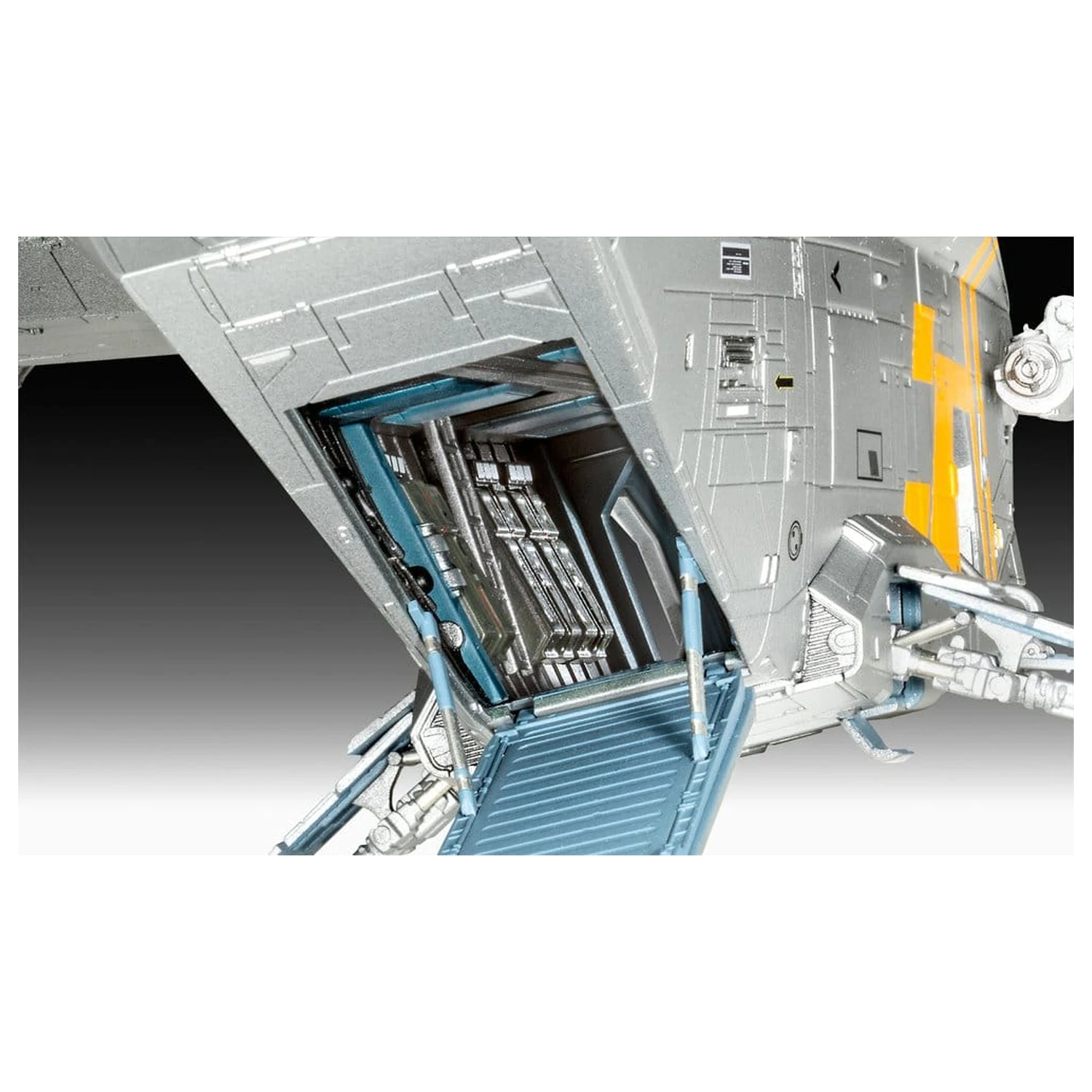 Star Wars The Mandalorian and Grogu Revell Model Komplet 1/72 Razor Crest 34 cm fotografija proizvoda