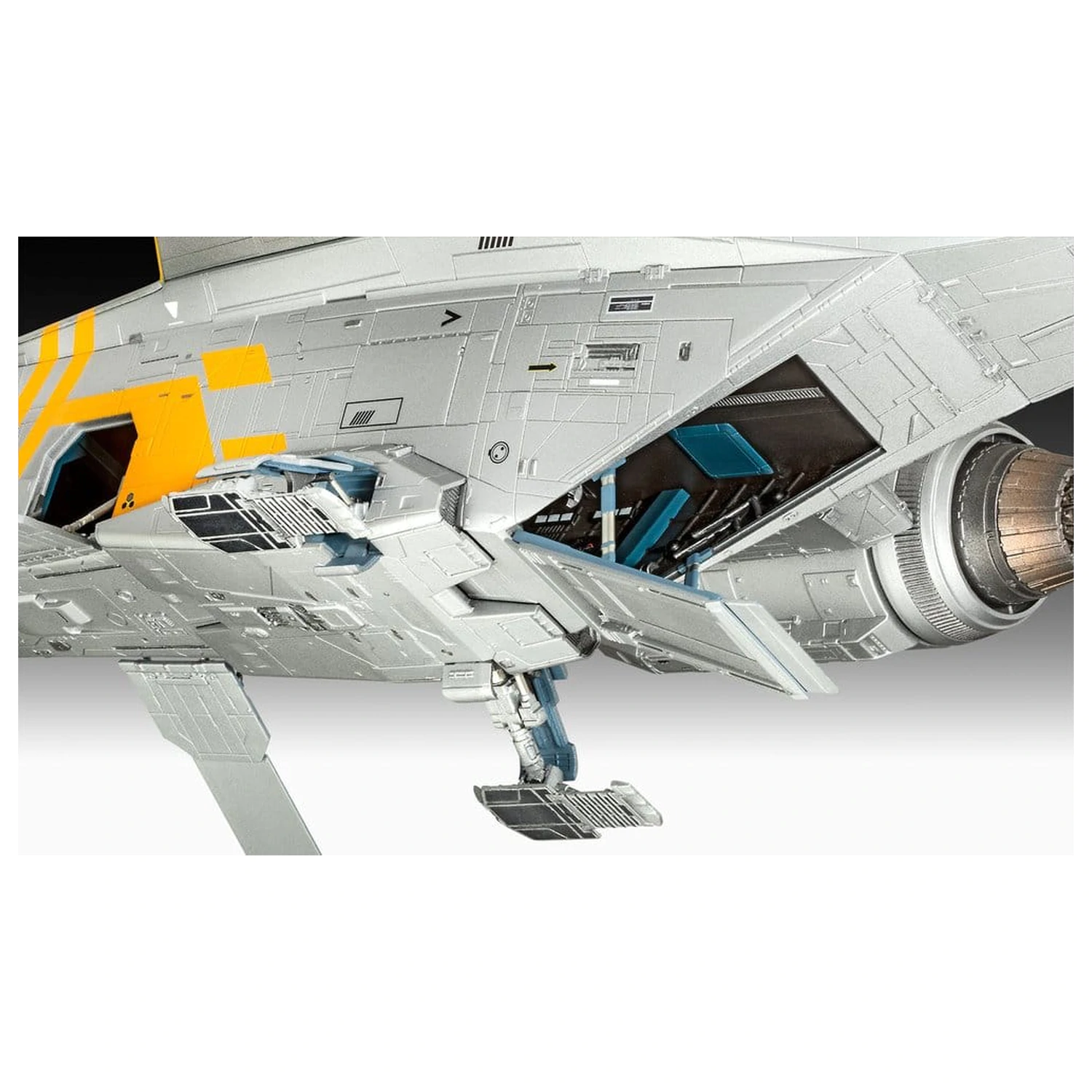 Star Wars The Mandalorian and Grogu Revell Model Komplet 1/72 Razor Crest 34 cm fotografija proizvoda
