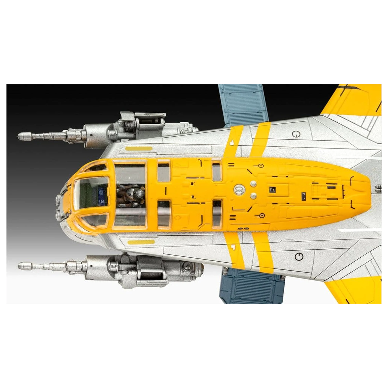 Star Wars The Mandalorian and Grogu Revell Model Komplet 1/72 Razor Crest 34 cm fotografija proizvoda