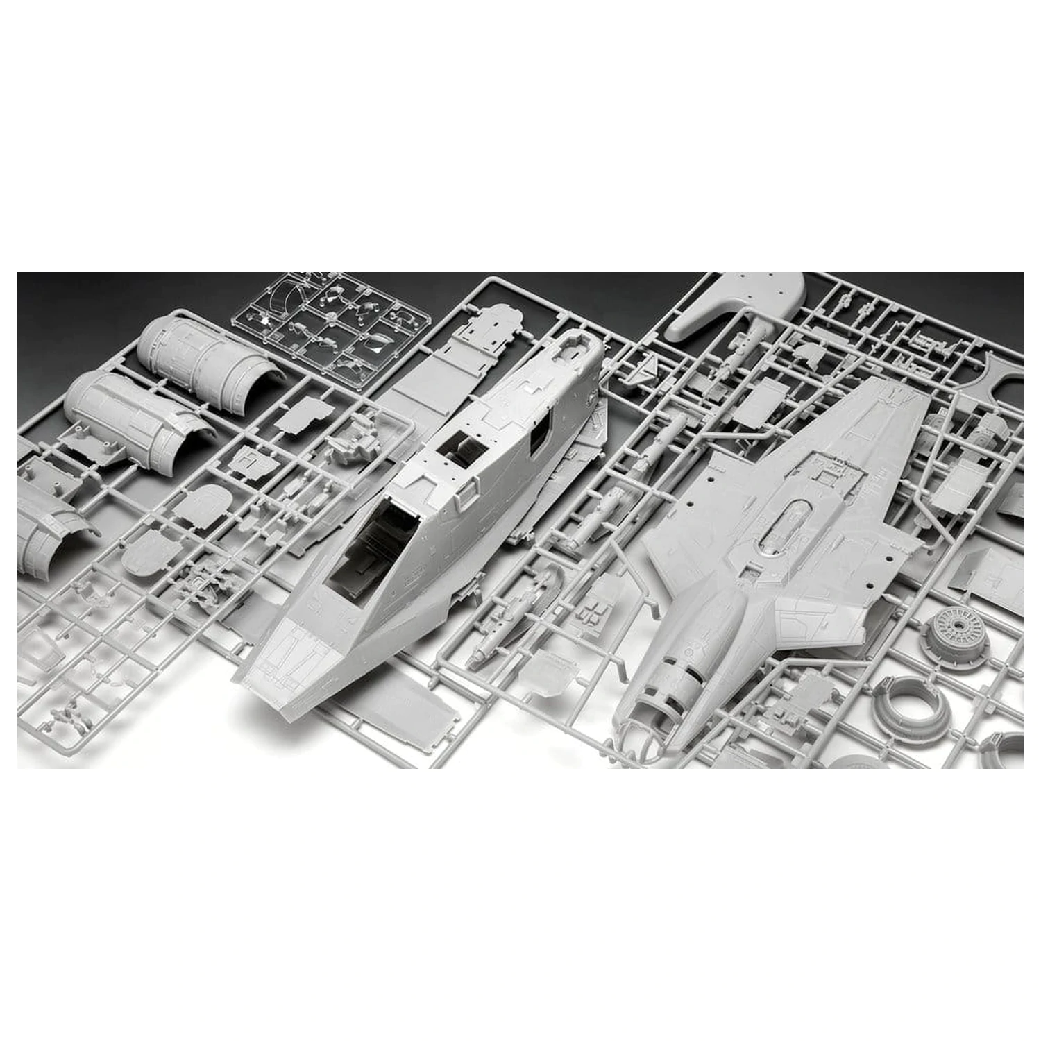 Star Wars The Mandalorian and Grogu Revell Model Komplet 1/72 Razor Crest 34 cm fotografija proizvoda