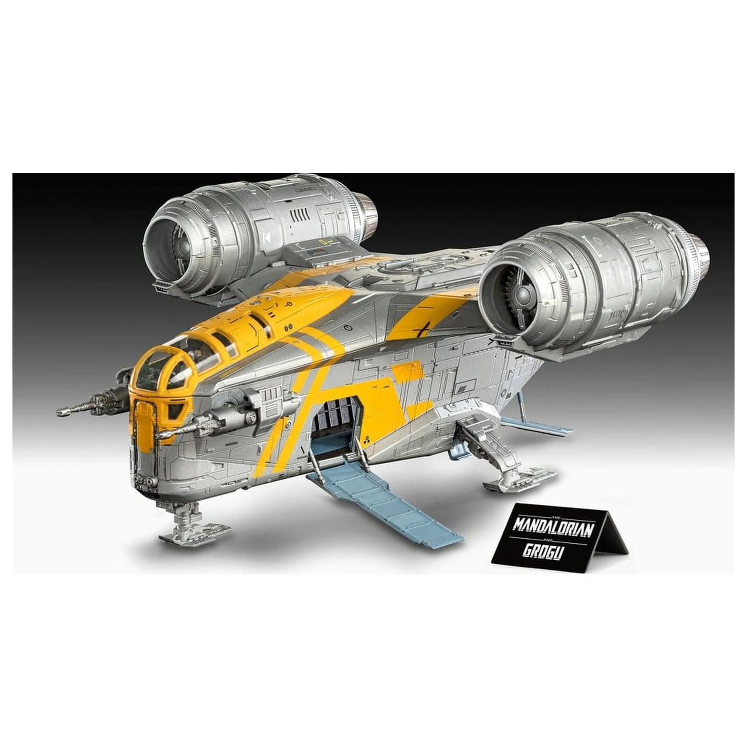 Star Wars The Mandalorian and Grogu Revell Model Komplet 1/72 Razor Crest 34 cm fotografija proizvoda