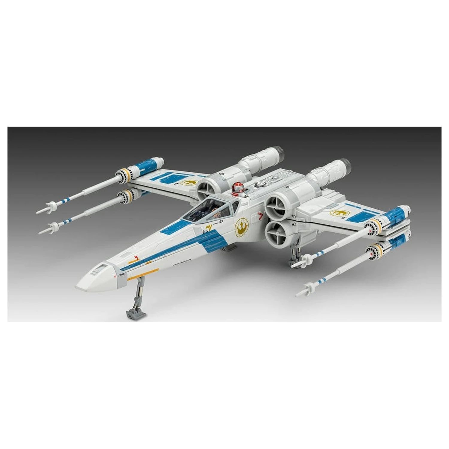 Star Wars The Mandalorian and Grogu Revell Komplet Modela 1/57 New Republic X-Wing Fighter 22 cm fotografija proizvoda